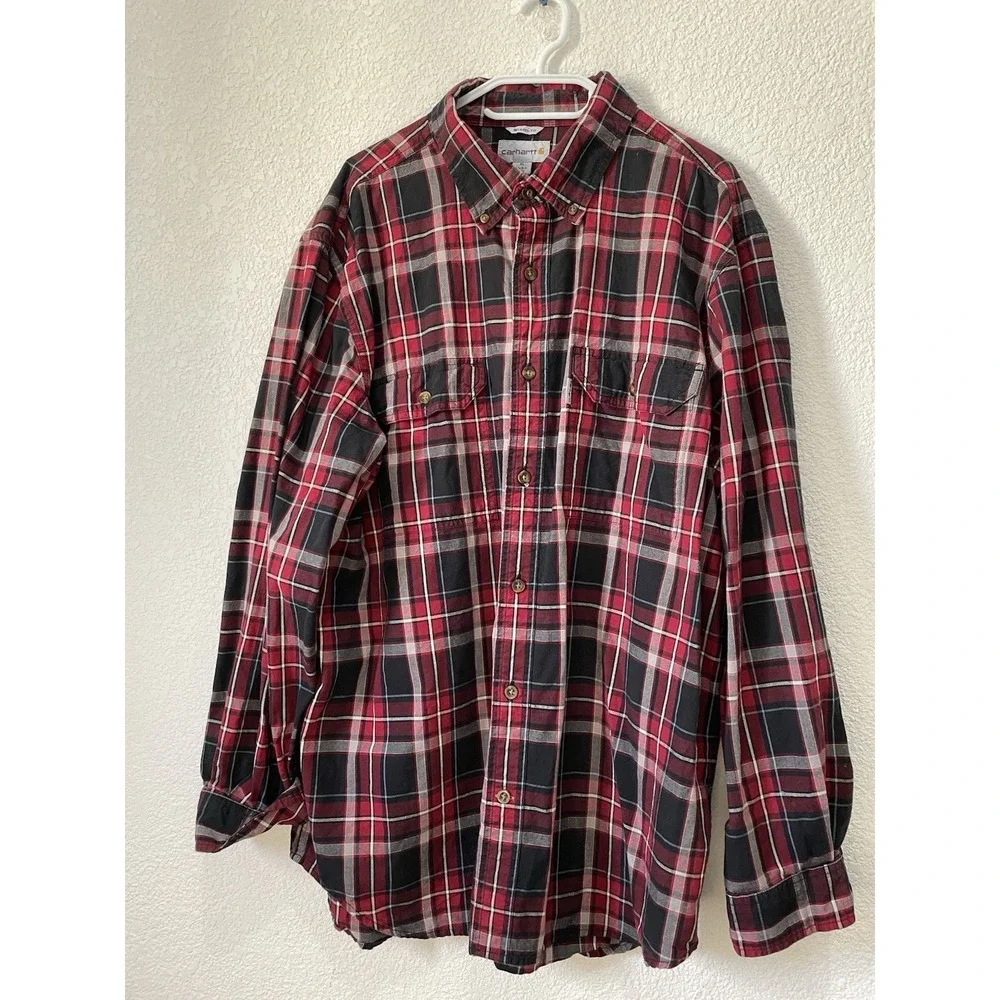 Carhartt Rugged Flex Relaxed Fit Midweight Shirt Men's Size XL‎ C90